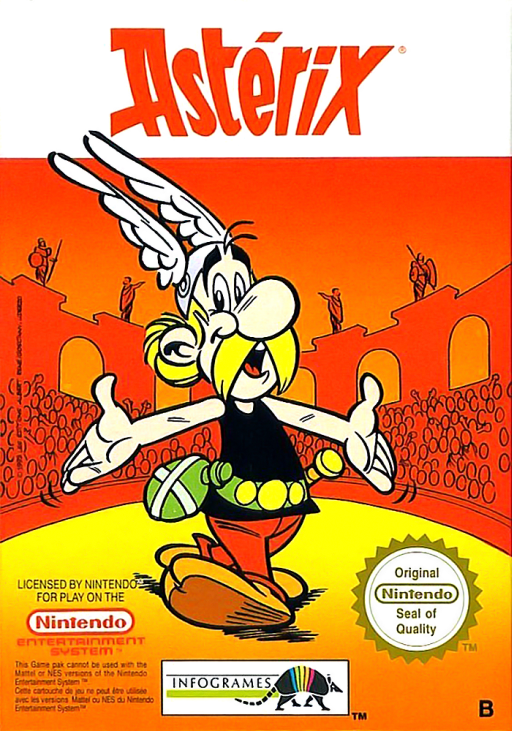 Asterix (Europe) (En,Fr,De,Es,It) box art